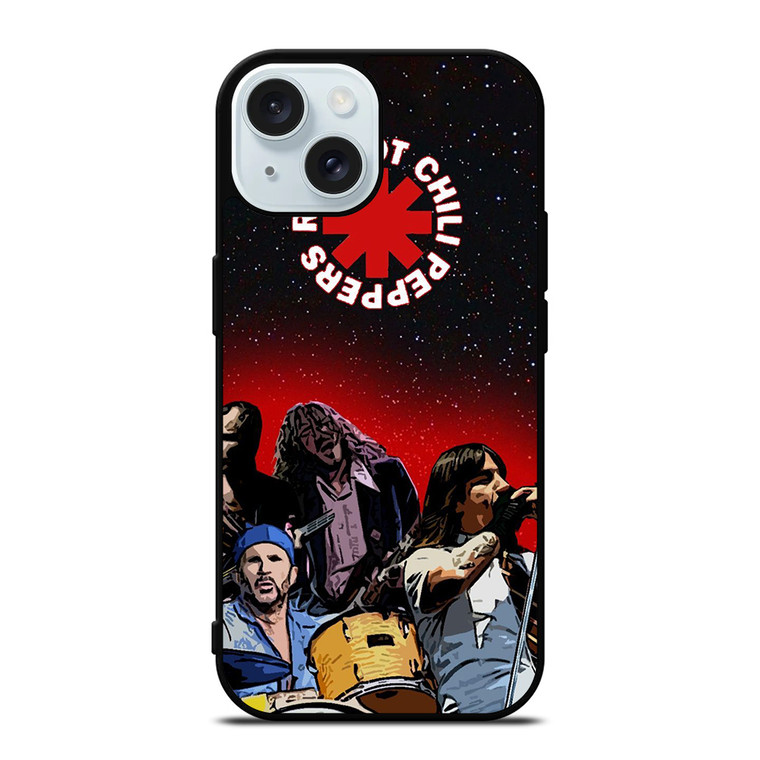 RED HOT CHILI PEPPERS BAND iPhone 15 Case Cover