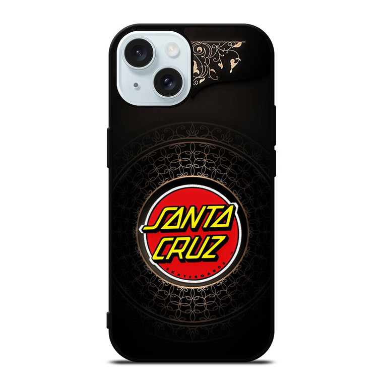 SANTA CRUZ SKATEBOARDS LOGO iPhone 15 Case Cover