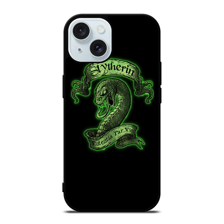 SLYTHERIN LOGO iPhone 15 Case Cover