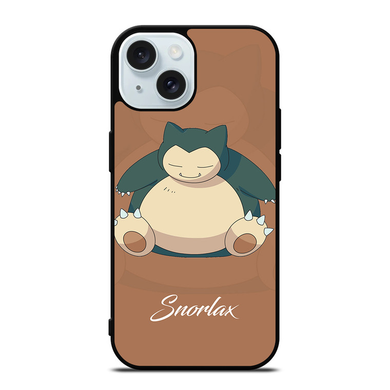 SNORLAX POKEMON CUTE iPhone 15 Case Cover