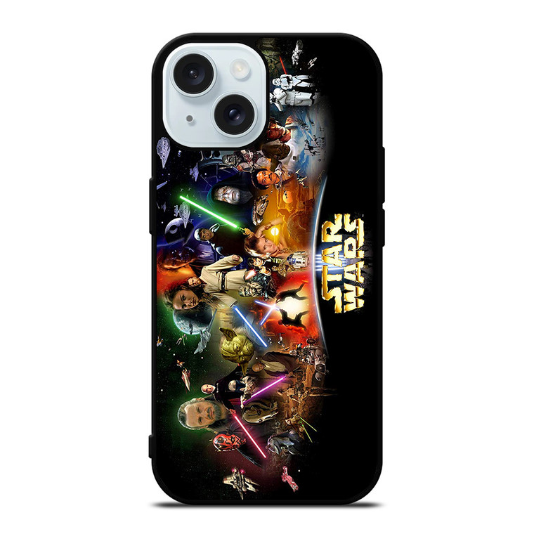 STAR WARS CHARACTER iPhone 15 Case Cover STAR WARS CHARACTER iPhone 15 Case Cover