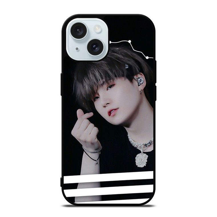 SUGA BTS BANGTAN BOYS iPhone 15 Case Cover