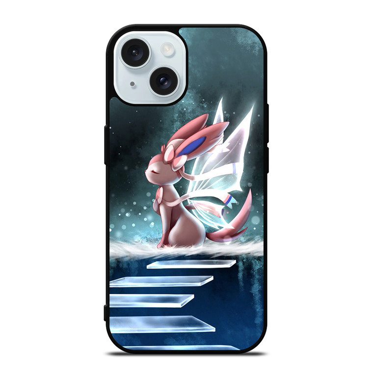 SYLVEON POKEMON CARTOON iPhone 15 Case Cover