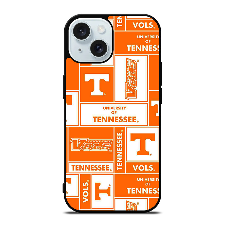TENNESSEE VOLS LOGO COLLAGE iPhone 15 Case Cover
