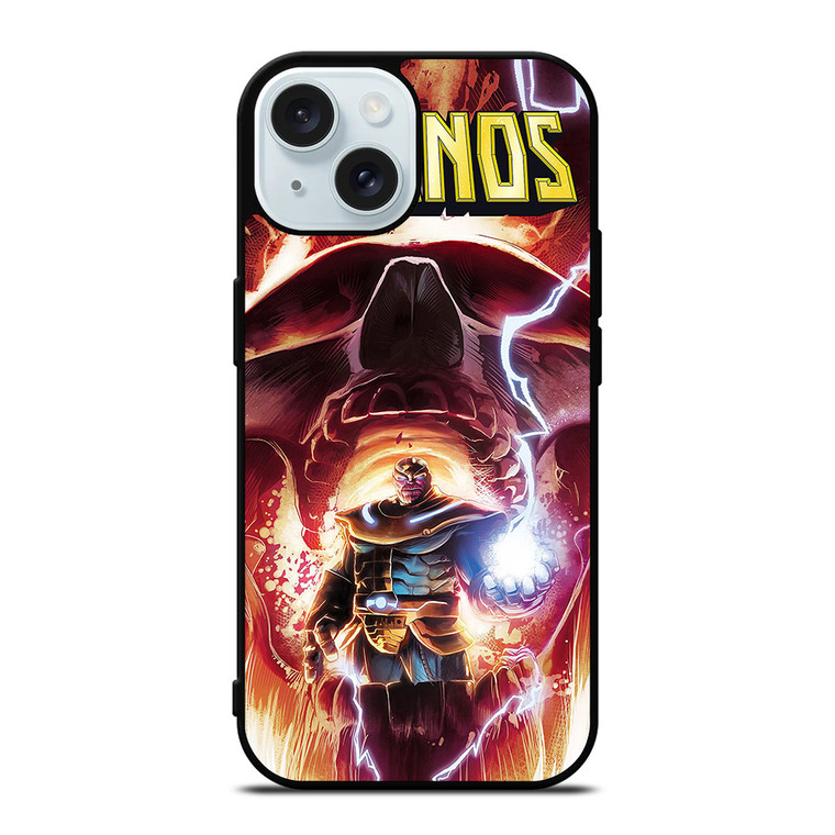 THANOS CARTOON MARVEL iPhone 15 Case Cover