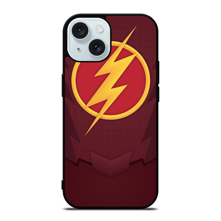 THE FLASH RED LOGO iPhone 15 Case Cover