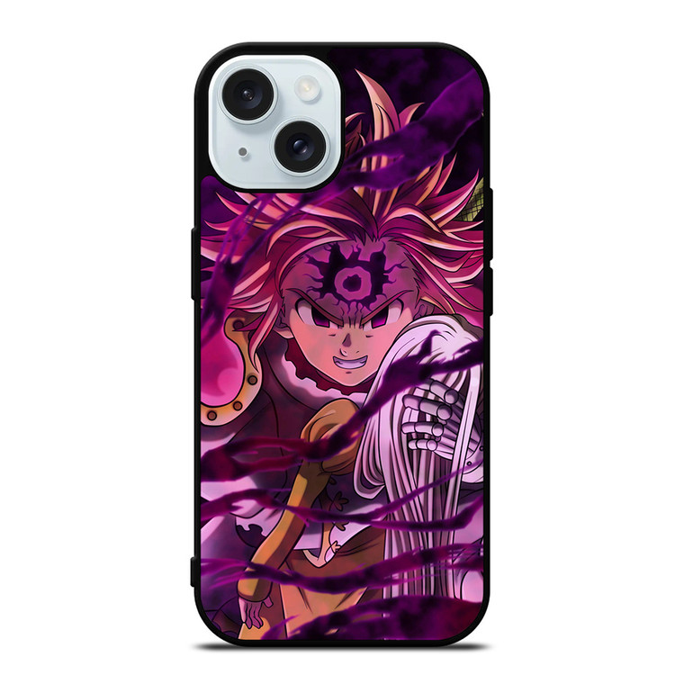 THE SEVEN DEADLY SINS MELIODAS FORM iPhone 15 Case Cover
