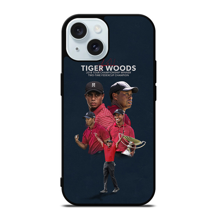 TIGER WOODS SIGNATURE iPhone 15 Case Cover