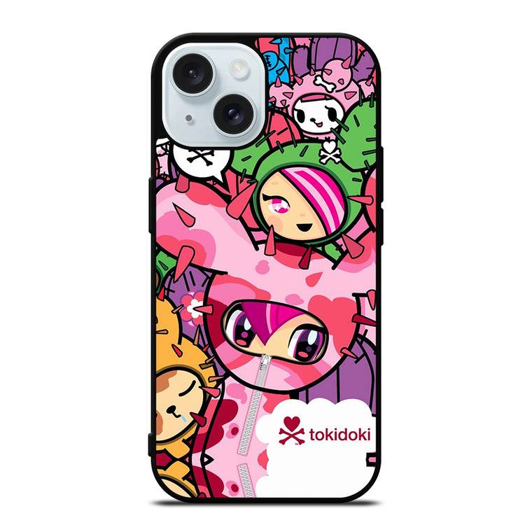 TOKIDOKI UNICORNO PINK iPhone 15 Case Cover TOKIDOKI UNICORNO PINK iPhone 15 Case Cover