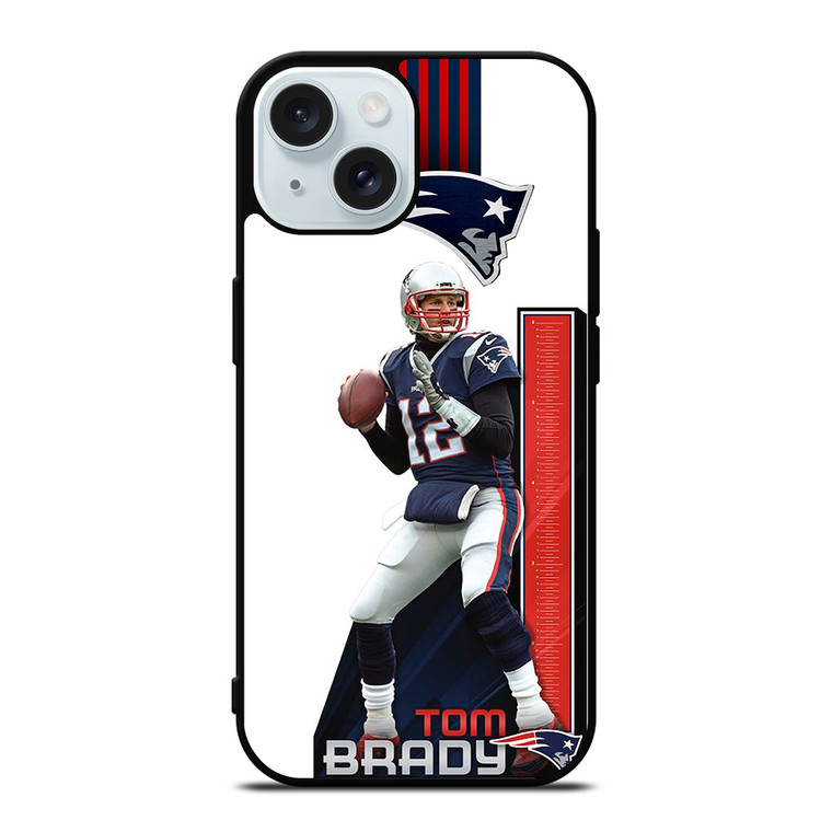 TOM BRADY PATRIOTS 3 iPhone 15 Case Cover
