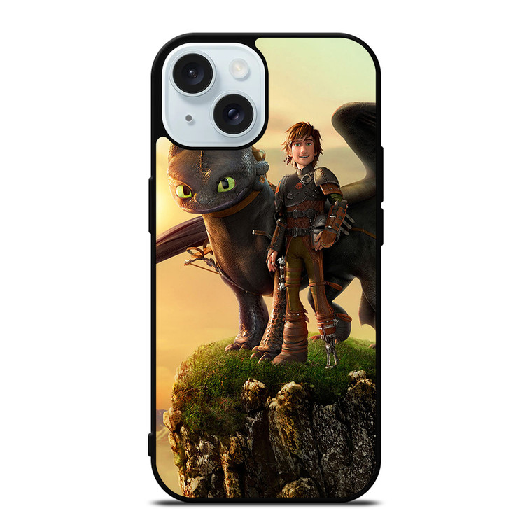 TOOTHLESS AND HICCUP iPhone 15 Case Cover
