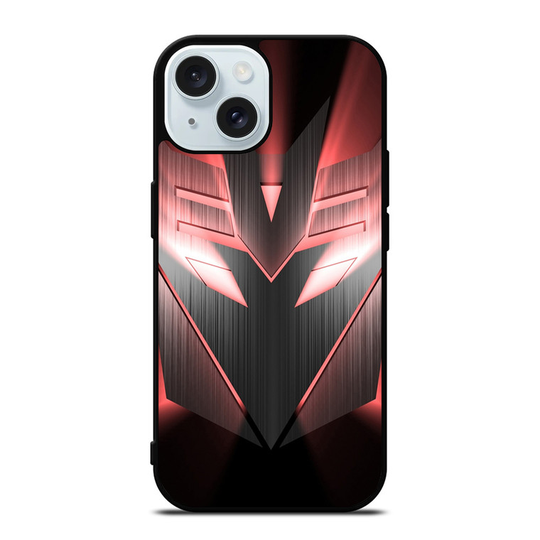 TRANSFORMERS DECEPTICONS LOGO 2 iPhone 15 Case Cover