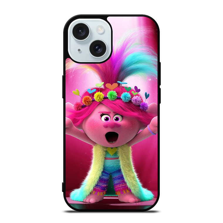 TROLLS CARTOON iPhone 15 Case Cover