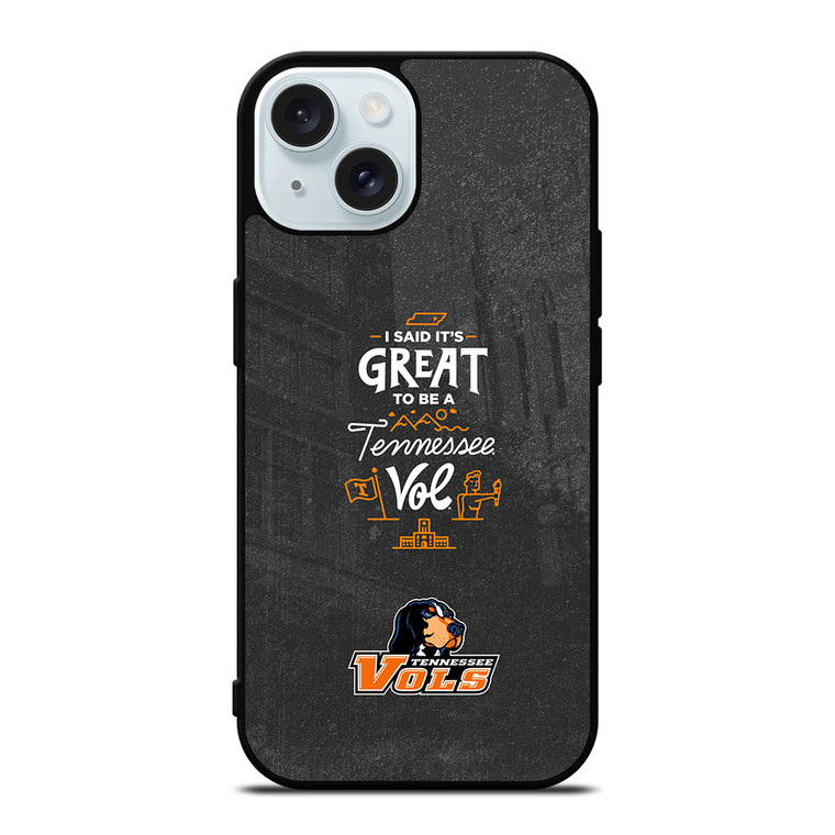 UNIVERSITY OF TENNESSEE VOLS FAN iPhone 15 Case Cover