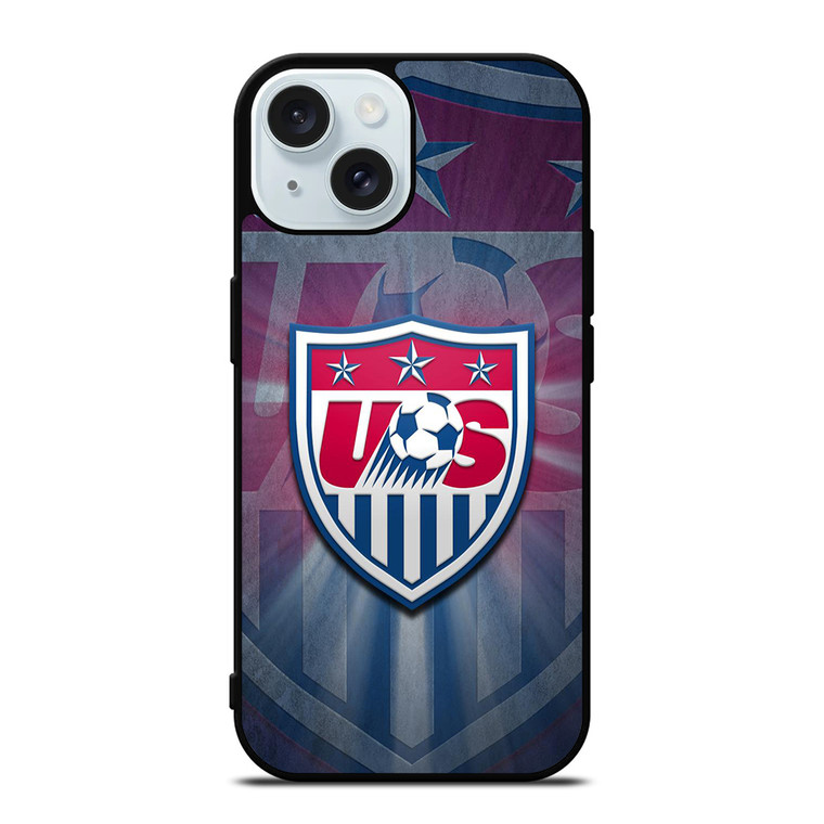 USA SOCCER TEAM LOGO iPhone 15 Case Cover
