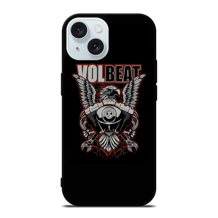 VOLBEAT ROCK BAND iPhone 15 Case Cover VOLBEAT ROCK BAND iPhone 15 Case Cover