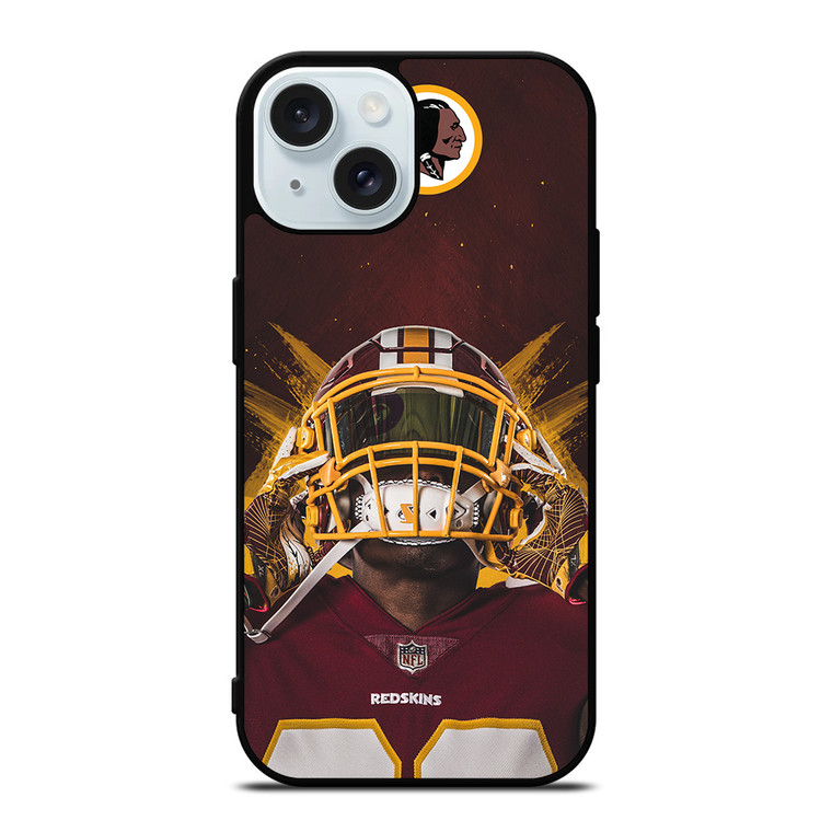 WASHINGTON REDSKINS FOOTBALL iPhone 15 Case Cover