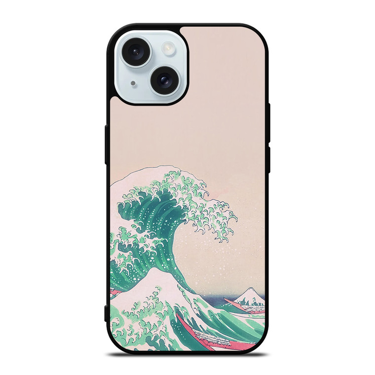 WAVE AESTHETIC 2 iPhone 15 Case Cover