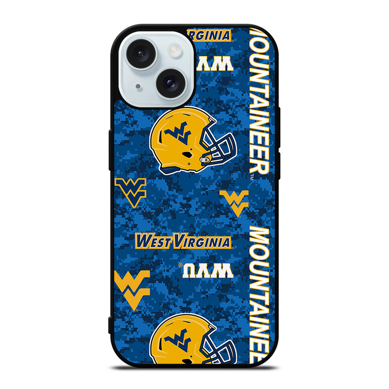 WEST VIRGINIA MOUNTAINEERS LOGO iPhone 15 Case Cover