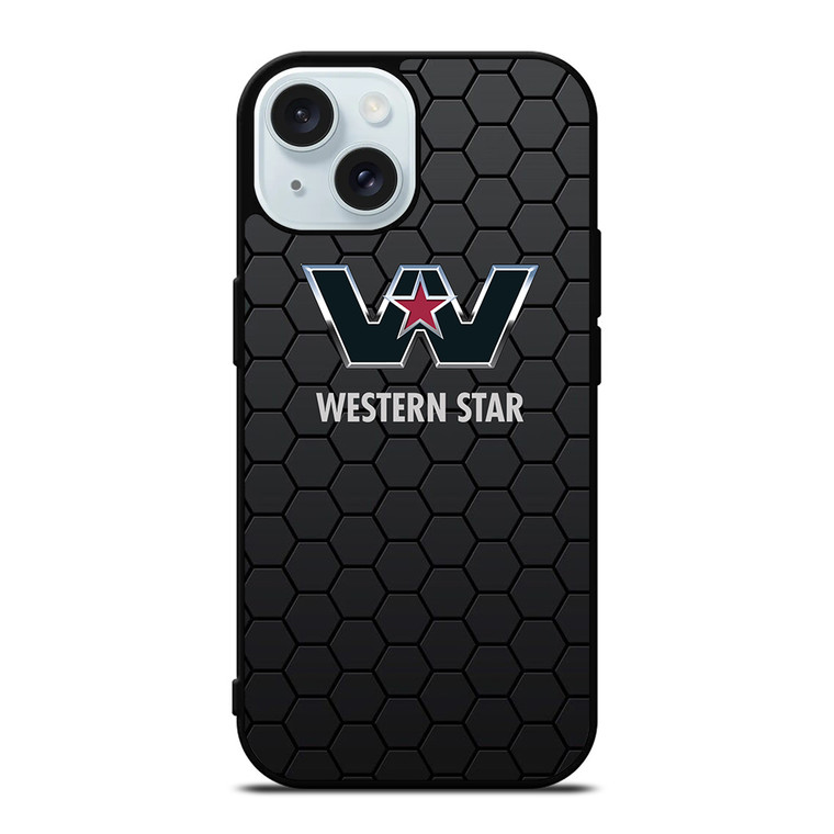 WESTERN STAR HEXAGON iPhone 15 Case Cover