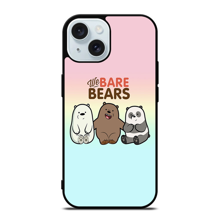 WHO WE BEAR PANDA BEAR 2 iPhone 15 Case Cover