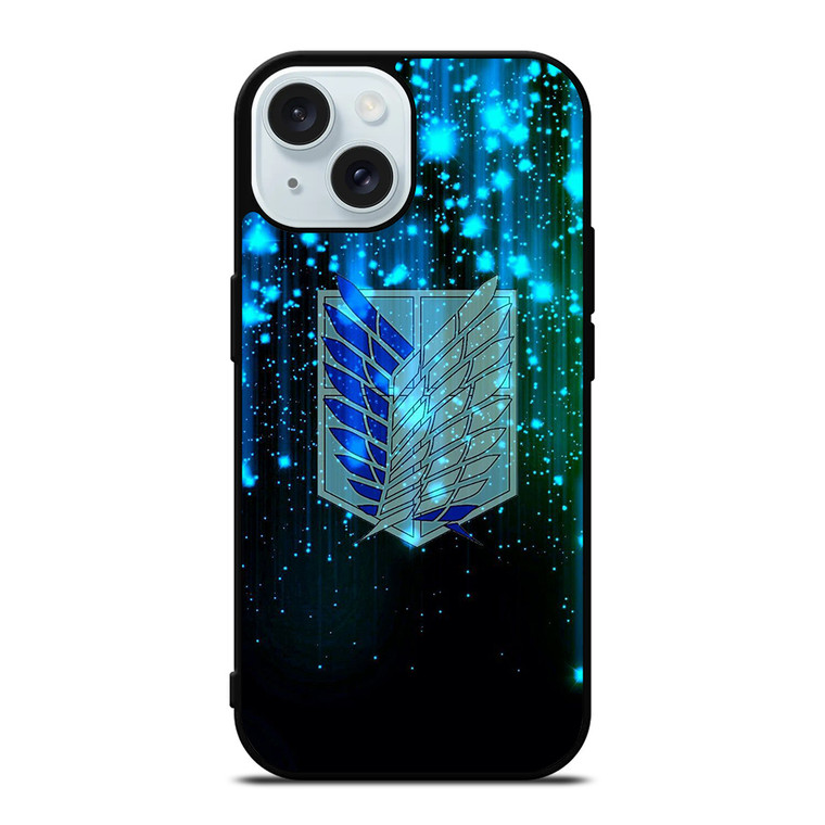 WINGS OF FREEDOM 1 iPhone 15 Case Cover