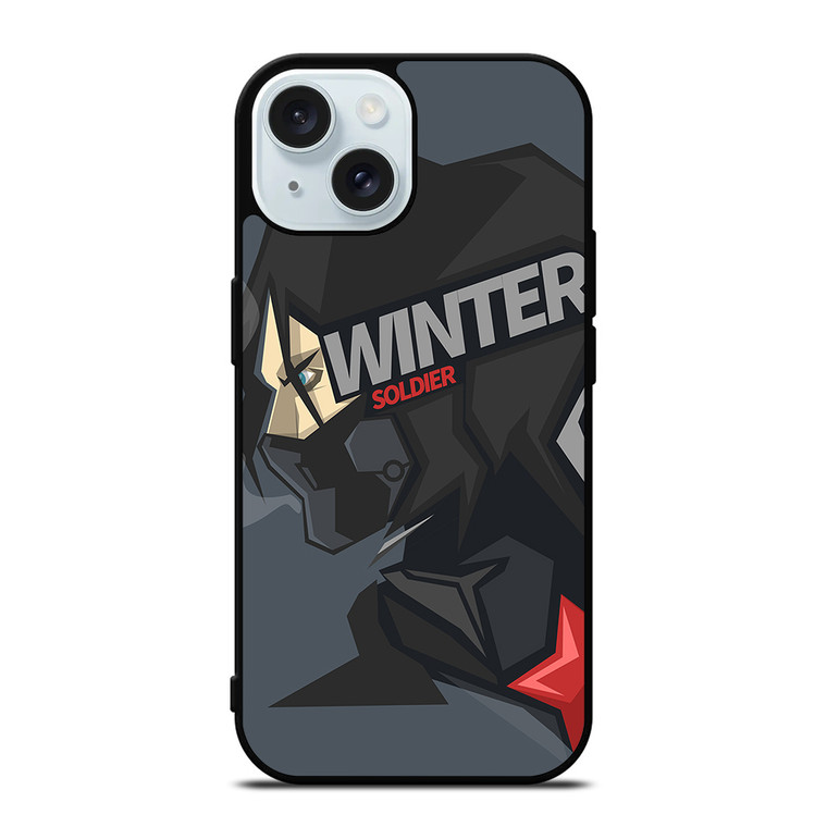 WINTER SOLDIER ART iPhone 15 Case Cover