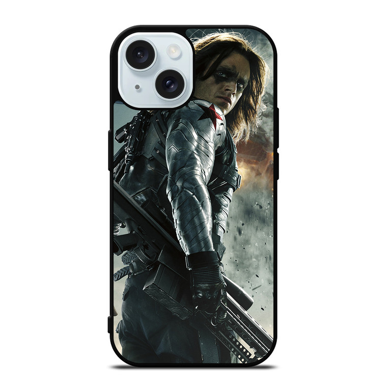 WINTER SOLDIER BUCKY BARNES iPhone 15 Case Cover