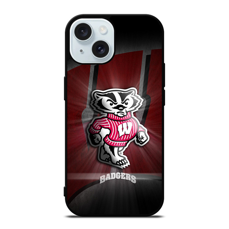 WISCONSIN BADGERS 2 iPhone 15 Case Cover