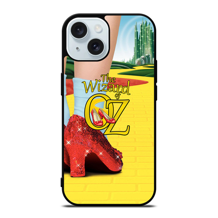 WIZARD OF OZ RED SLIPPERS iPhone 15 Case Cover