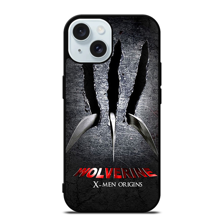 WOLVERINE X MEN ORIGINS iPhone 15 Case Cover