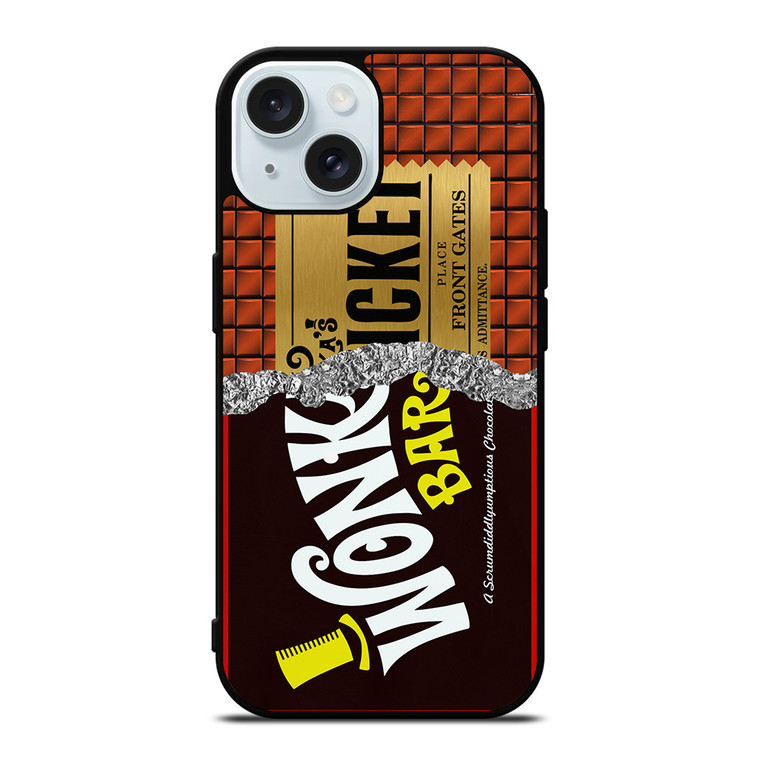 WONKA BAR GOLDEN TICKET iPhone 15 Case Cover