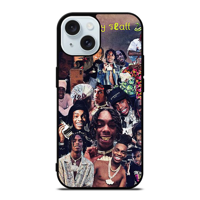 YNW MELLY COLLAGE iPhone 15 Case Cover