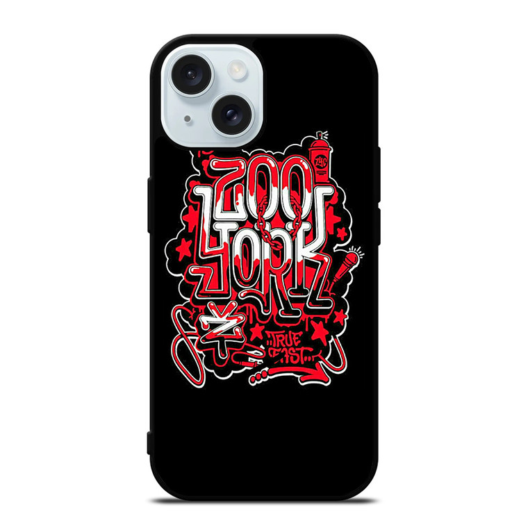 ZOO YORK ART LOGO iPhone 15 Case Cover