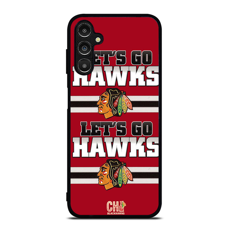 CHICAGO BLACKHAWKS LETS GO Samsung Galaxy A14 5G Case Cover