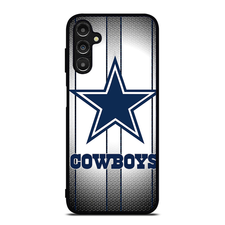DALLAS COWBOYS SILVER METAL Samsung Galaxy A14 5G Case Cover