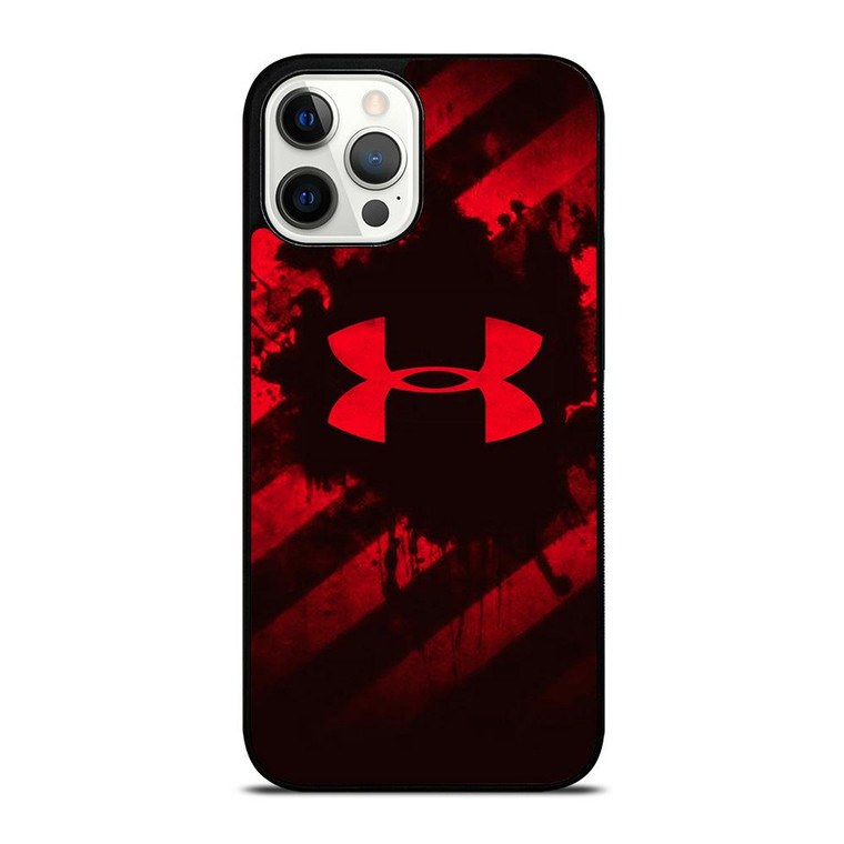 UNDER ARMOUR RED iPhone 12 Pro Max Case Cover UNDER ARMOUR RED iPhone 12 Pro Max Case Cover