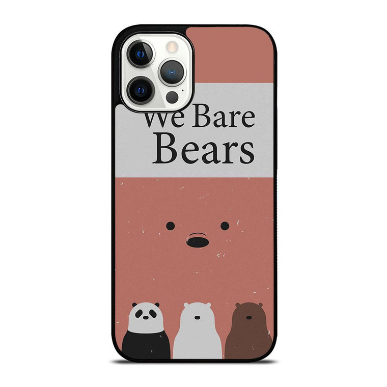 WE BARE BEARS 3 iPhone 12 Pro Max Case Cover