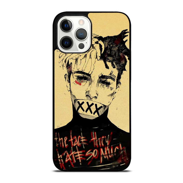 XXXTENTACION RAPPER FACE iPhone 12 Pro Max Case Cover
