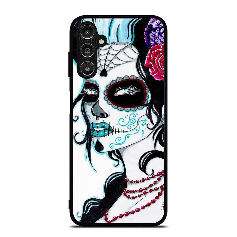 SUGAR SKULL LADY Samsung Galaxy A14 5G Case Cover