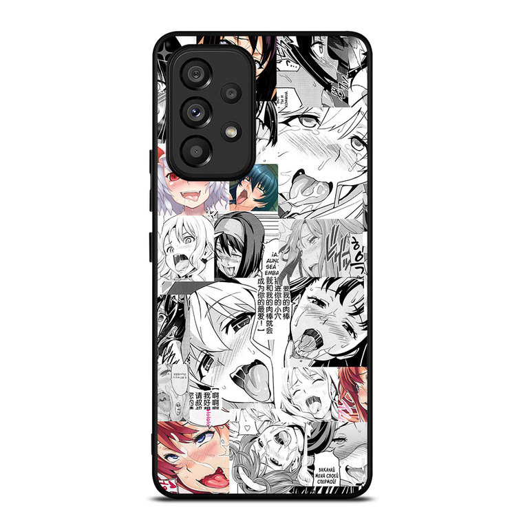 AHEGAO FACE ANIME 2 Samsung Galaxy A53 5G Case Cover