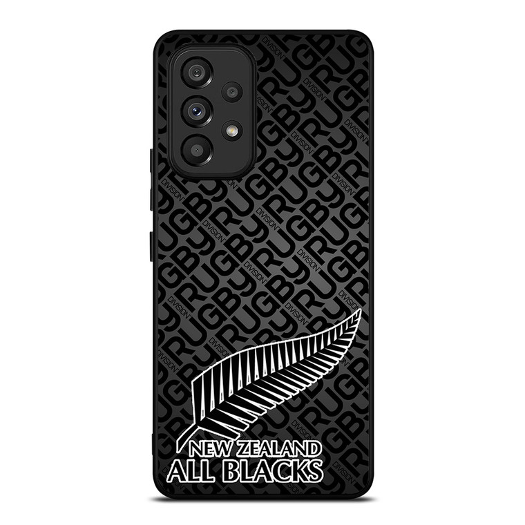 ALL BLACKS NEW ZEALAND RUGBY 3 Samsung Galaxy A53 5G Case Cover