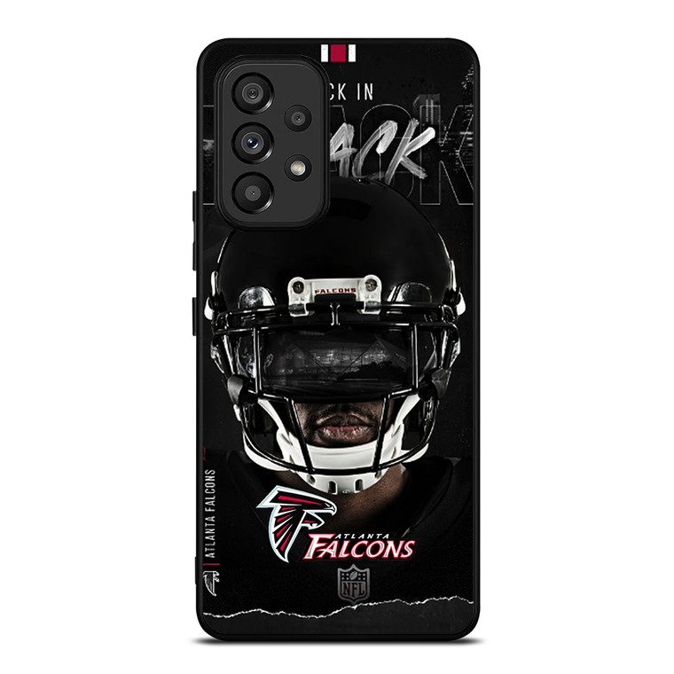 ATLANTA FALCONS BLACK Samsung Galaxy A53 5G Case Cover