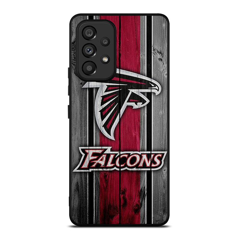 ATLANTA FALCONS WOODEN Samsung Galaxy A53 5G Case Cover