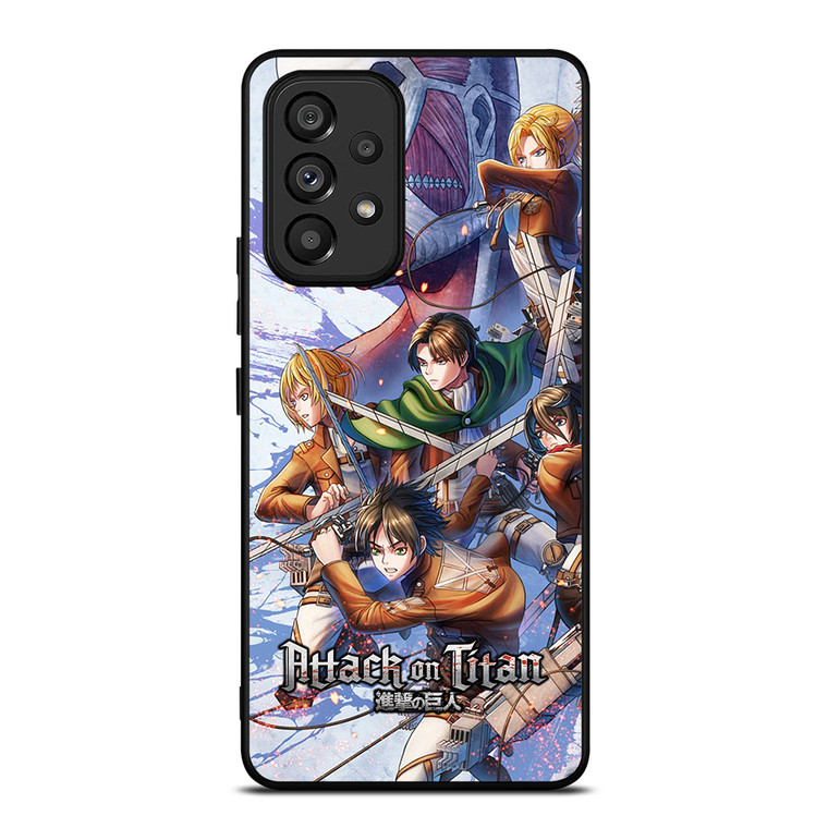 ATTACK ON TITAN CHARACTER 2 Samsung Galaxy A53 5G Case Cover