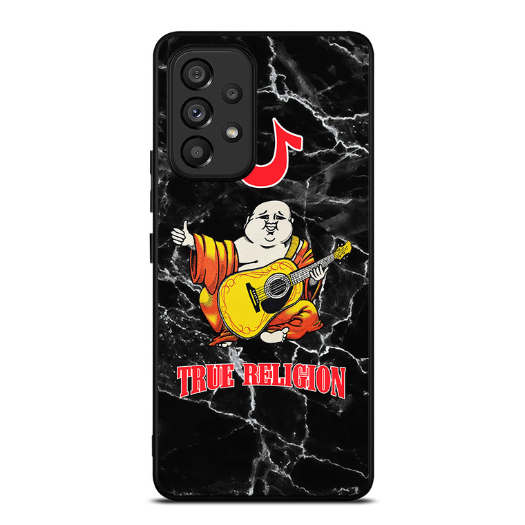 BIG BUDDHA TRUE RELIGION MARBLE 2 Samsung Galaxy A53 5G Case Cover