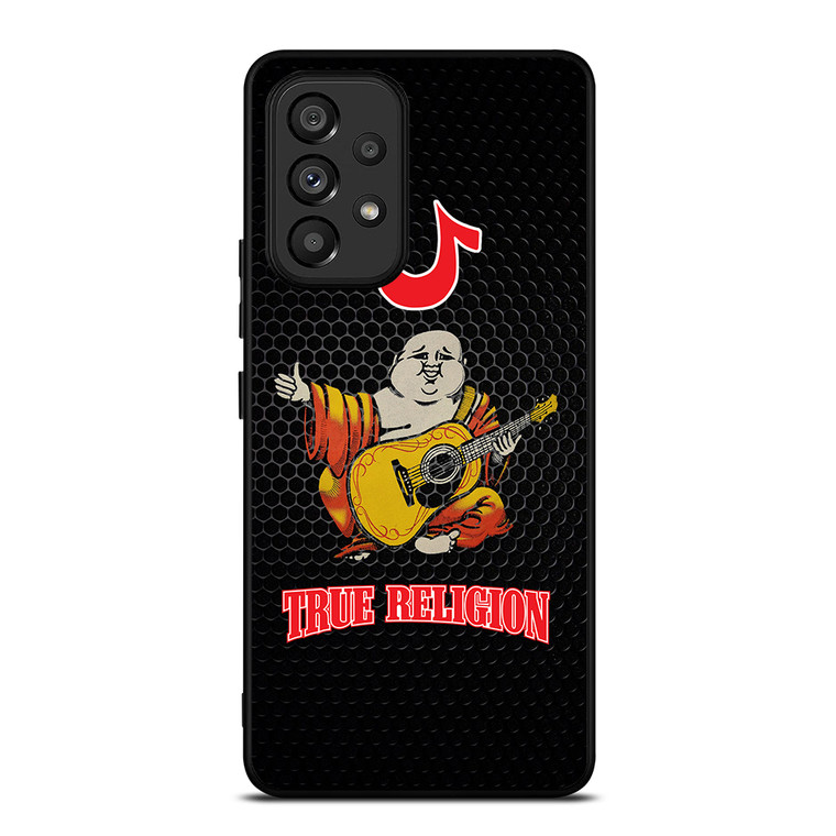 BIG BUDDHA TRUE RELIGION METAL LOGO Samsung Galaxy A53 5G Case Cover
