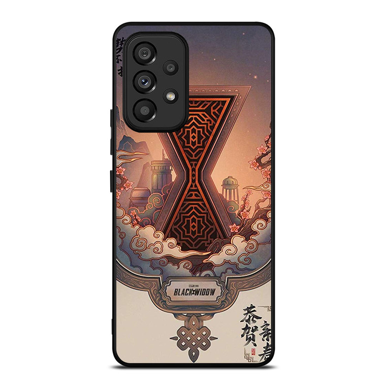 BLACK WIDOW LOGO ETERNAL Samsung Galaxy A53 5G Case Cover