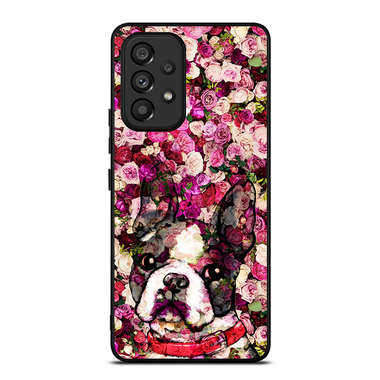 BOSTON TERRIER DOG 2 Samsung Galaxy A53 5G Case Cover