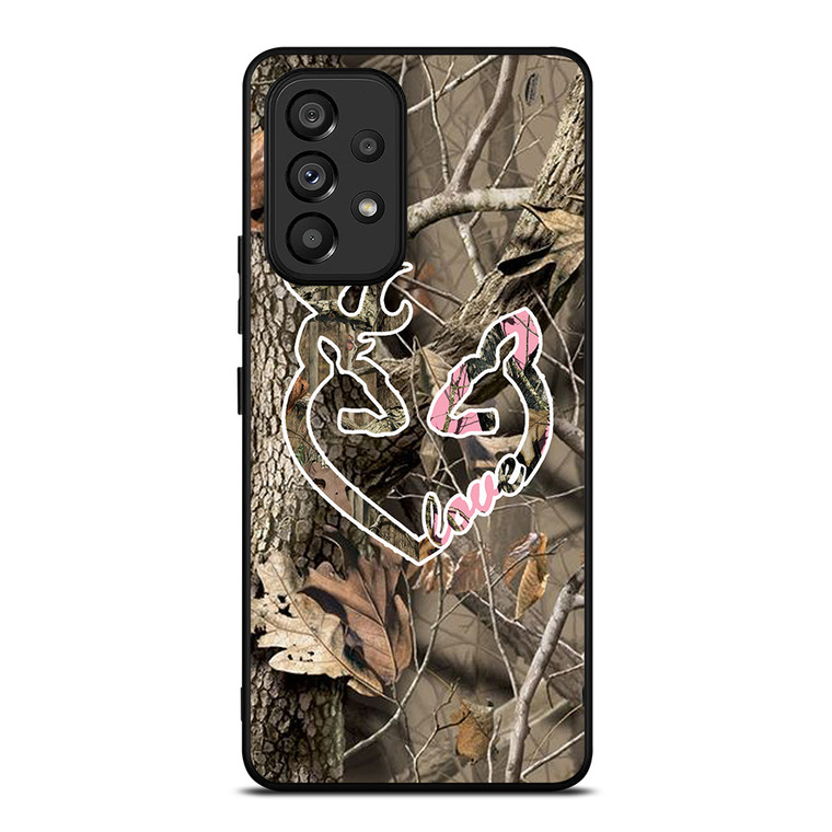 CAMO LOVE BROWNING Samsung Galaxy A53 5G Case Cover